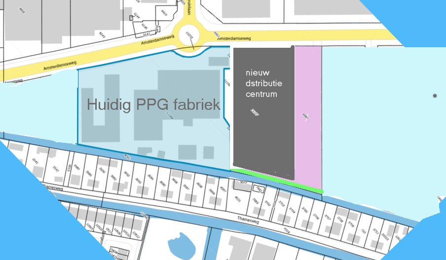 Plattegrond situatie